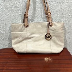 Michael Kors Small Tote - Cream